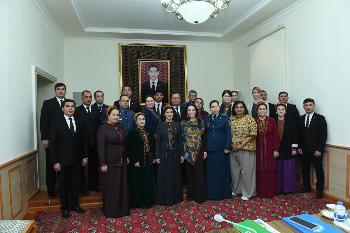 Региональный директор ЮНИСЕФ по странам Европы и Центральной Азии завершила официальный визит в Туркменистан