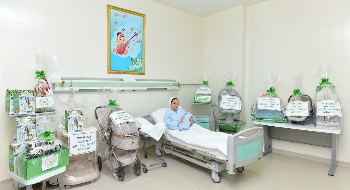 В Туркменистане родился первый ребёнок 2026 года