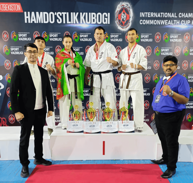 Три «золота» и «серебро»: успех каратистов Туркменистана на международном турнире в Узбекистане