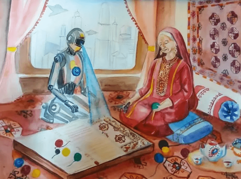 Туркменские школьницы стали призерами регионального конкурса ЮНЕСКО