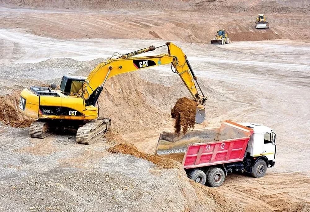 В Койтендаге добыто более 714 тысяч кубометров нерудных материалов