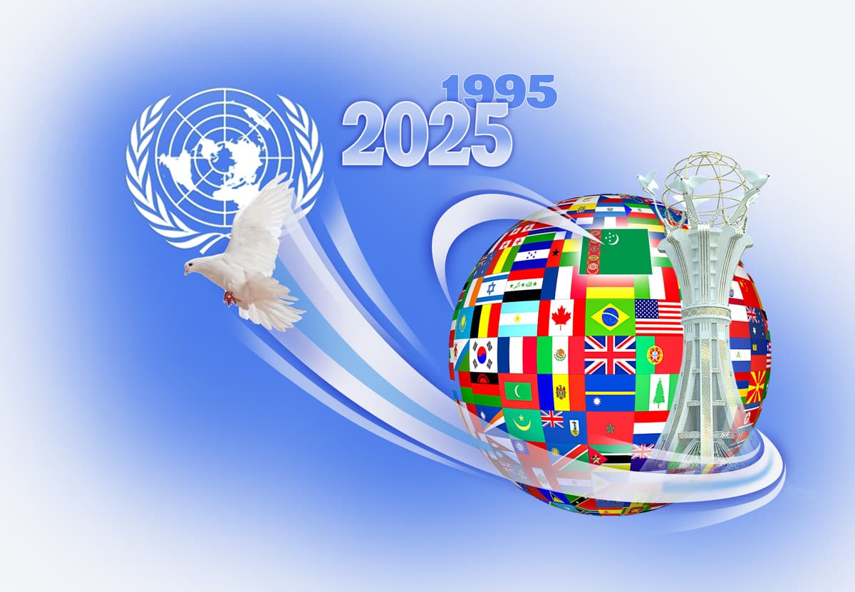 Встреча высоких гостей в Дворце «Maslahat köşgi»