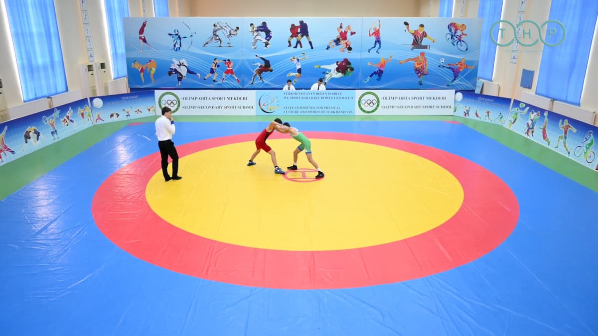 В Ашхабаде определены сильнейшие молодые борцы греко- римского стиля